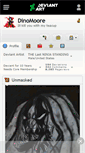 Mobile Screenshot of dinomoore.deviantart.com