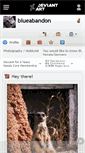 Mobile Screenshot of blueabandon.deviantart.com