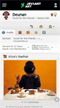 Mobile Screenshot of deunan.deviantart.com