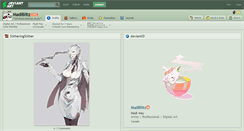 Desktop Screenshot of madiblitz.deviantart.com