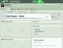 Tablet Screenshot of aldasilme.deviantart.com