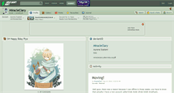 Desktop Screenshot of miracleclary.deviantart.com