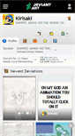 Mobile Screenshot of kirisaki.deviantart.com