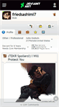Mobile Screenshot of friedsashimi7.deviantart.com