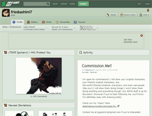 Tablet Screenshot of friedsashimi7.deviantart.com