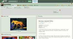 Desktop Screenshot of downinparis.deviantart.com