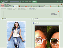 Tablet Screenshot of hisui-hana.deviantart.com