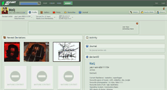 Desktop Screenshot of bizq.deviantart.com