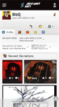 Mobile Screenshot of bizq.deviantart.com