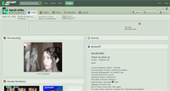 Desktop Screenshot of karuli-shito.deviantart.com