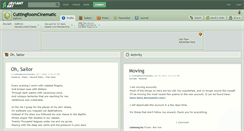 Desktop Screenshot of cuttingroomcinematic.deviantart.com