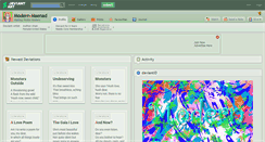 Desktop Screenshot of modern-maenad.deviantart.com