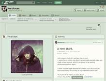 Tablet Screenshot of noroimusa.deviantart.com