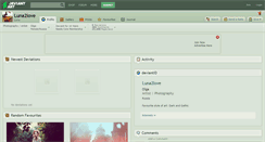 Desktop Screenshot of luna2love.deviantart.com