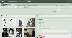 Desktop Screenshot of emily1907.deviantart.com