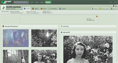 Desktop Screenshot of musiicxmaniiac.deviantart.com