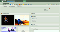 Desktop Screenshot of damanname.deviantart.com