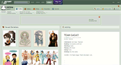 Desktop Screenshot of mirime.deviantart.com