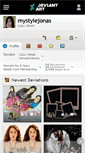 Mobile Screenshot of mystylejonas.deviantart.com