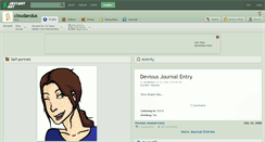 Desktop Screenshot of cloudandus.deviantart.com
