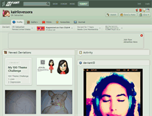 Tablet Screenshot of kairilovessora.deviantart.com