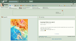Desktop Screenshot of nnyon.deviantart.com