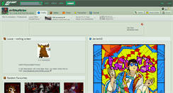 Desktop Screenshot of evilmurkrow.deviantart.com