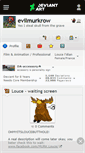 Mobile Screenshot of evilmurkrow.deviantart.com
