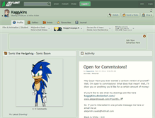 Tablet Screenshot of kaggykins.deviantart.com