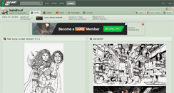 Desktop Screenshot of leandro-sf.deviantart.com