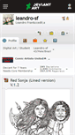Mobile Screenshot of leandro-sf.deviantart.com