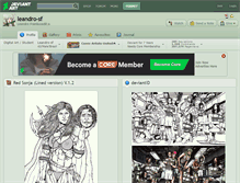 Tablet Screenshot of leandro-sf.deviantart.com
