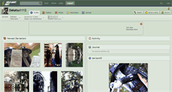 Desktop Screenshot of dakatsu1112.deviantart.com