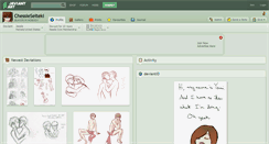 Desktop Screenshot of chessieseiteki.deviantart.com