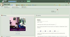 Desktop Screenshot of nana-yuuki.deviantart.com