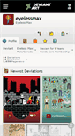 Mobile Screenshot of eyelessmax.deviantart.com