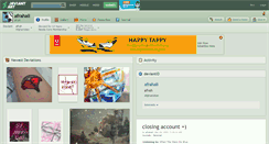 Desktop Screenshot of afrahali.deviantart.com