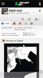Mobile Screenshot of black-soul.deviantart.com