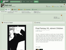 Tablet Screenshot of black-soul.deviantart.com