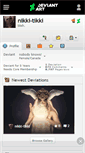 Mobile Screenshot of nikki-tikki.deviantart.com
