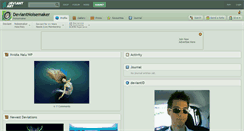 Desktop Screenshot of deviantnoisemaker.deviantart.com