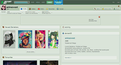 Desktop Screenshot of animesweet.deviantart.com