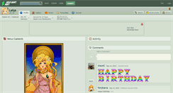 Desktop Screenshot of lelys.deviantart.com