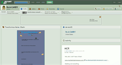 Desktop Screenshot of its-a-candy.deviantart.com