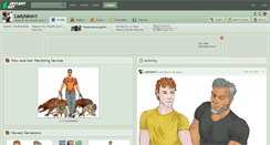 Desktop Screenshot of ladytalon1.deviantart.com