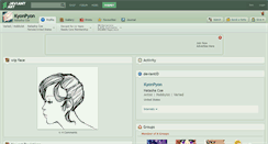 Desktop Screenshot of kyonpyon.deviantart.com