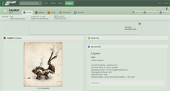 Desktop Screenshot of leyatur.deviantart.com