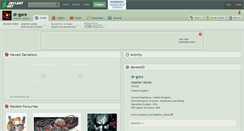 Desktop Screenshot of dr-gore.deviantart.com