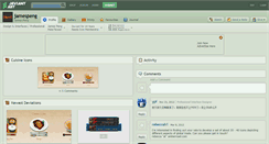 Desktop Screenshot of jamespeng.deviantart.com