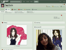 Tablet Screenshot of figgy2socks.deviantart.com